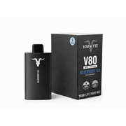 Caja 5 Unidades Ignite V80 Blueberry Ice 8.000 Puff