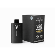 Caja 5 Unidades Ignite V80 Banana Ice 8.000 Puff