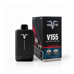 Caja 5 Unidades Ignite V155 Slim Strawberry Kiwi 15.500 Puffs